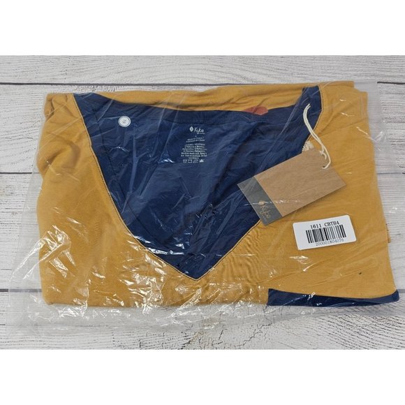 Kyte BABY Tops - NIB Kyte Baby Women’s Relaxed Fit V-Neck in Tahoe Color Block Size Large (12/14)